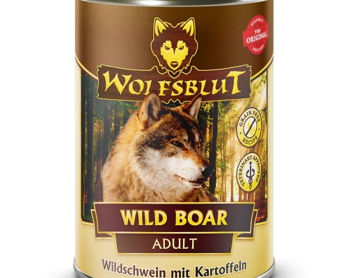 Wolfsblut Wild Boar Adult - Wildschwein mit Kartoffel 395g