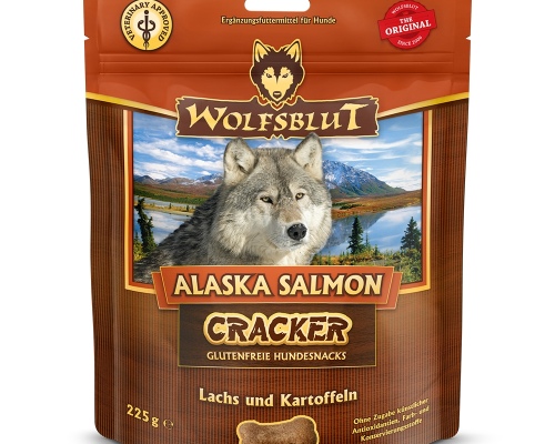 Wolfsblut Alaska Salmon Cracker - Lachs mit Kartoffel 225g