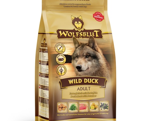 Wolfsblut Wild Duck Adult - Ente mit Kartoffel 500g