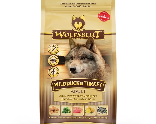 Wolfsblut Wild Duck & Turkey - Ente und Truthahn 500g