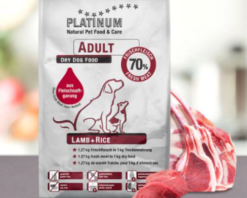 Platinum Trockenfutter Adult Lamb + Rice 15kg
