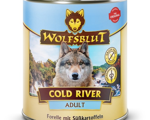 Wolfsblut Cold River Adult - Forelle mit Süßkartoffeln 800g