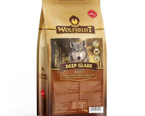 Wolfsblut Deep Glade Adult - Rothirsch mit Süßkartoffel 2kg