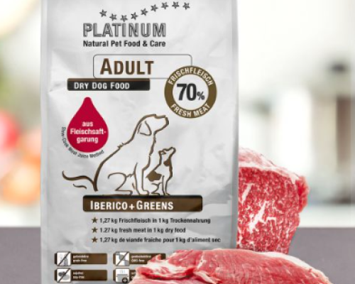 Platinum Trockenfutter Adult Iberico + Greens 5kg