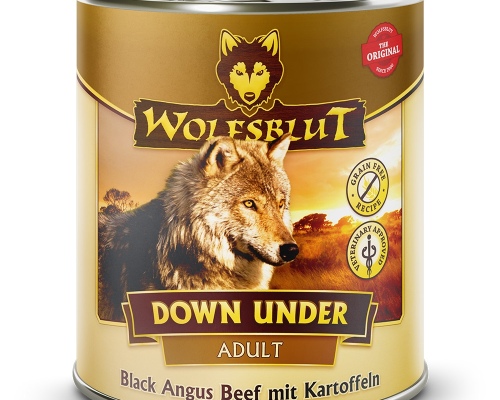 Wolfsblut Down Under Adult - Rind mit Gemüse 800g