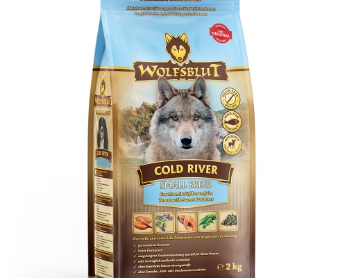 Wolfsblut Cold River Small Breed - Forelle mit Süßkartoffel 2kg