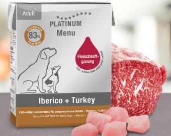 Platinum Nassnahrung Iberico + Turkey 375g