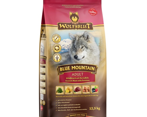 Wolfsblut Blue Mountain Adult - Wild mit Kartoffel 12,5kg