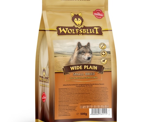 Wolfsblut Wide Plain Small Breed - Pferd mit Süßkartoffel 500g