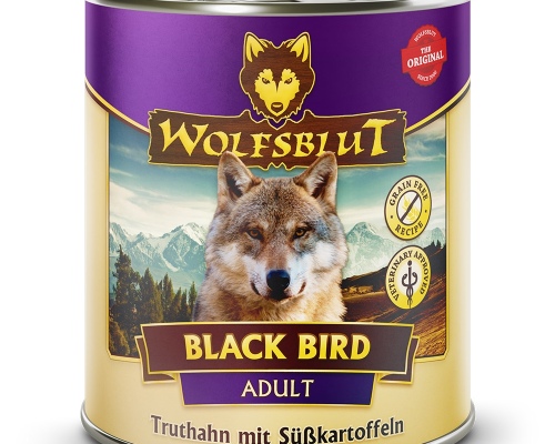 Wolfsblut Black Bird Adult - Truthahn mit Süßkartoffeln 800g