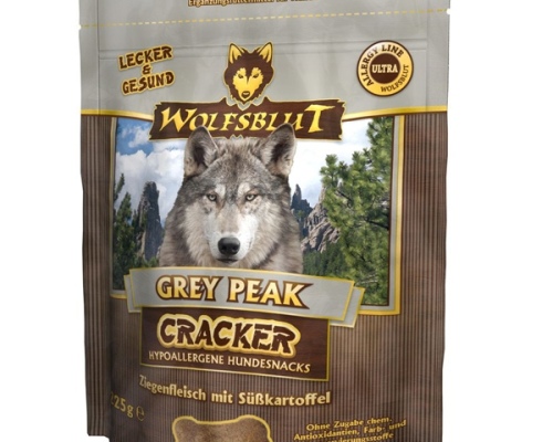 Wolfsblut Grey Peak Cracker - Ziege mit Süßkartoffel 225g