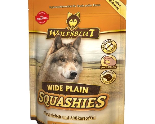 Wolfsblut Wide Plain Squashies Large Breed - Pferd mit Süßkartoffel 300g