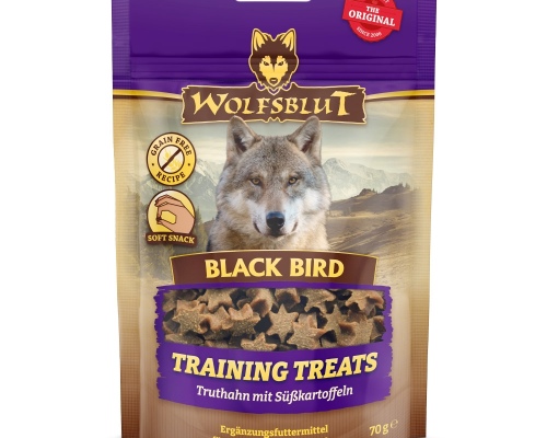 Wolfsblut Black Bird Training Treats - Truthahn mit Süßkartoffel 70g