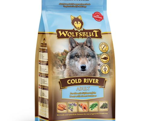 Wolfsblut Cold River Adult - Forelle mit Süßkartoffel 500g