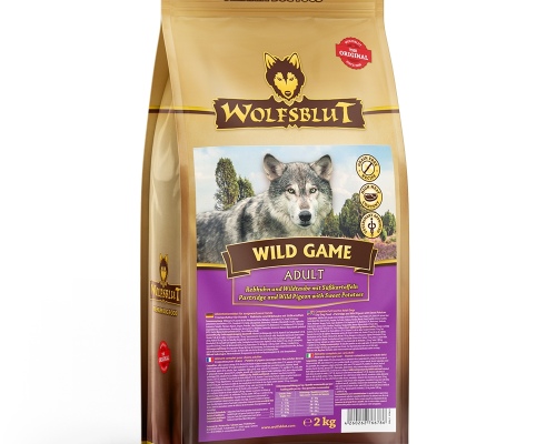 Wolfsblut Wild Game Adult - Wildvogel mit Süßkartoffel 2kg