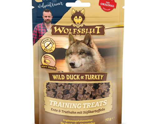 Wolfsblut Wild Duck & Turkey Training Treats - Ente & Truthahn 70g