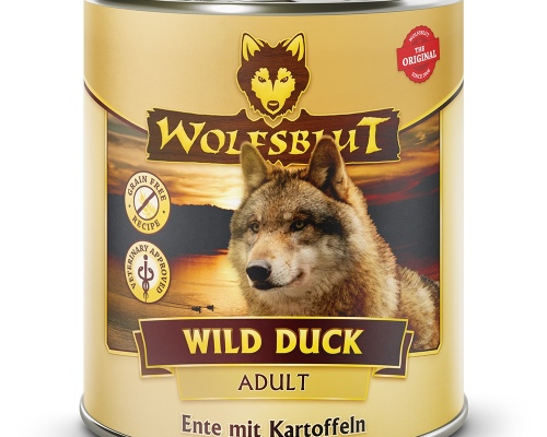 Wolfsblut Wild Duck Adult - Ente mit Kartoffeln 800g