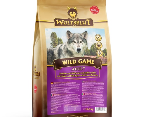 Wolfsblut Wild Game Adult - Wildvogel mit Süßkartoffel 12,5kg