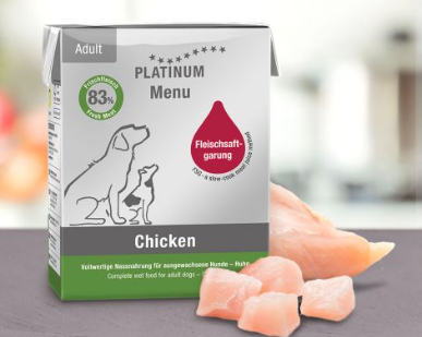 Platinum Nassnahrung Chicken 375g