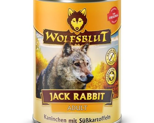 Wolfsblut Jack Rabbit Adult - Kaninchen mit Gemüse 395g