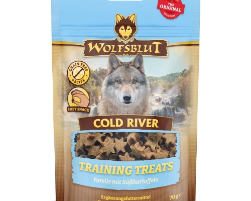 Wolfsblut Cold River Training Treats - Forelle mit Süßkartoffel 70g