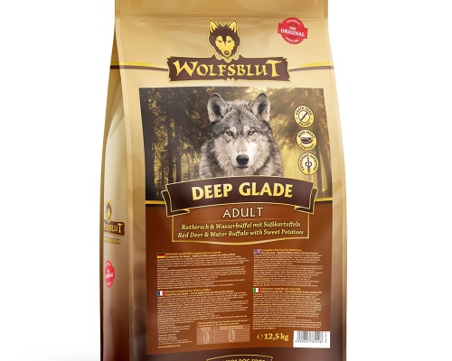 Wolfsblut Deep Glade Adult - Rothirsch mit Süßkartoffel 12,5kg