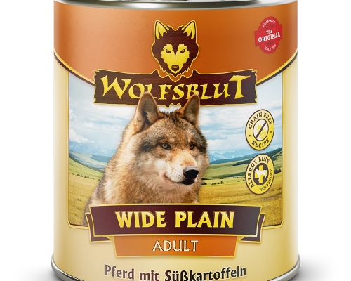 Wolfsblut Wide Plain Adult - Pferd mit Süßkartoffeln 800g