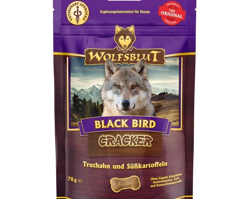 Wolfsblut Black Bird Cracker - Truthahn mit Süßkartoffel 70g