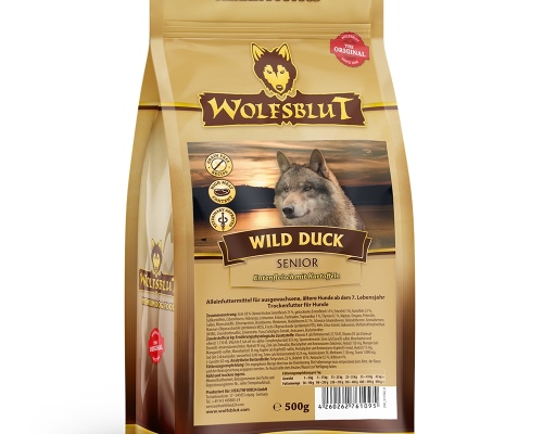 Wolfsblut Wild Duck Senior - Ente mit Kartoffel 500g