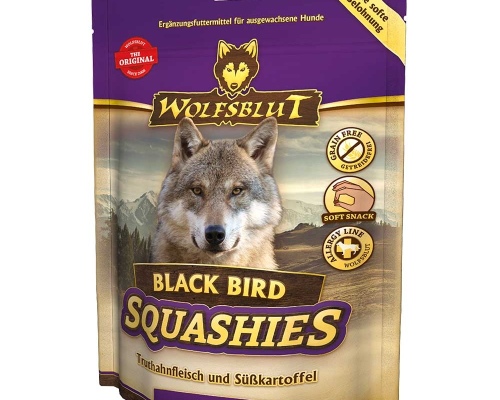 Wolfsblut Black Bird Squashies - Truthahn mit Süßkartoffel 300g