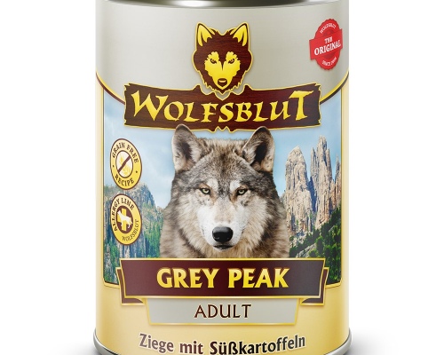 Wolfsblut Grey Peak Adult - Ziege und Süßkartoffel 395g