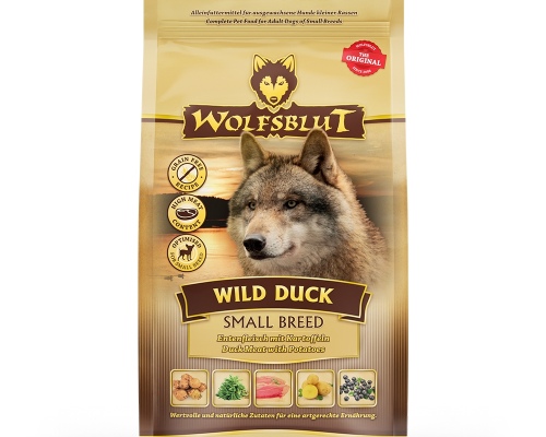 Wolfsblut Wild Duck Small Breed - Ente mit Kartoffel 500g