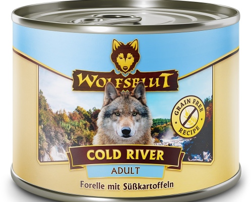 Wolfsblut Cold River Adult - Forelle mit Süßkartoffeln 200g