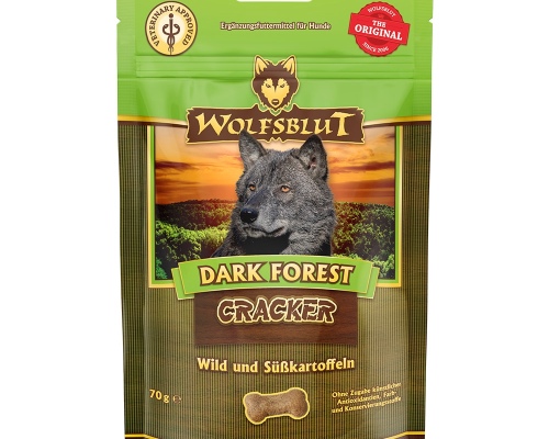 Wolfsblut Dark Forest Cracker - Wild mit Süßkartoffel 70g