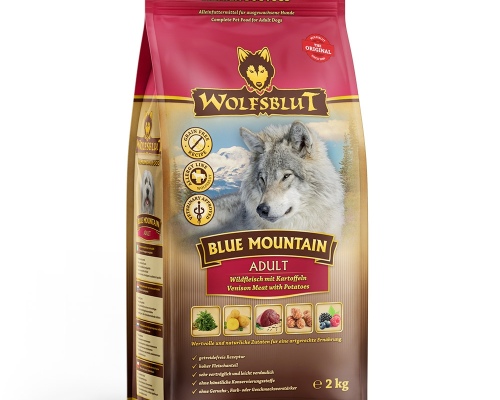 Wolfsblut Blue Mountain Adult - Wild mit Kartoffel 2kg