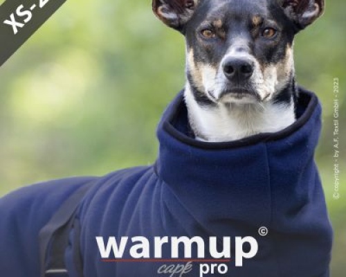 Actionfactory Warmup Cape Pro dark blue  XS