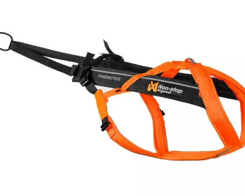 Non-stop Freemotion Harness 5.0 Grösse 5 orange-schwarz  