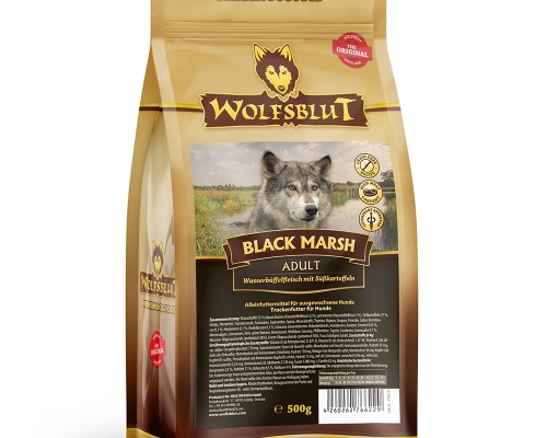 Wolfsblut Black Marsh Adult - Wasserbüffel mit Süßkartoffel 500g