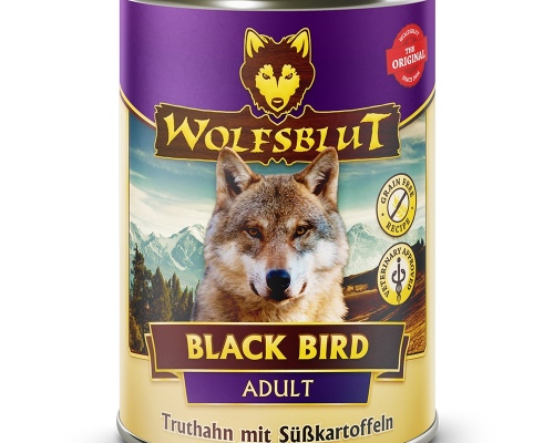 Wolfsblut Black Bird Adult - Truthahn mit Süßkartoffeln 395g