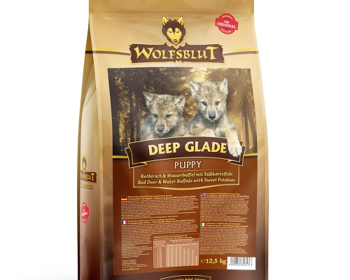 Wolfsblut Deep Glade Puppy - Rothirsch mit Süßkartoffel 12,5kg