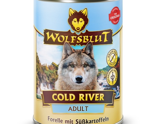 Wolfsblut Cold River Adult - Forelle mit Süßkartoffeln 395g